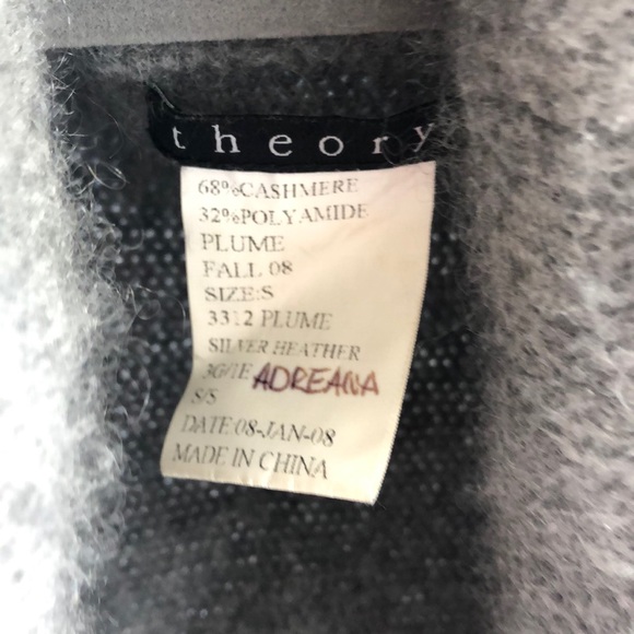 Theory Cashmere Sweater Wrap - Picture 2 of 5